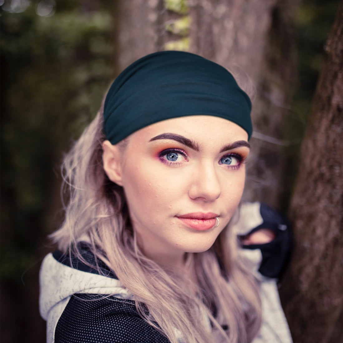 YONUF Wide Headbands For Women Knotted Headband Yoga Women’s Head Wraps Stretchy Turban Hair Accessories Bands 4 Pack